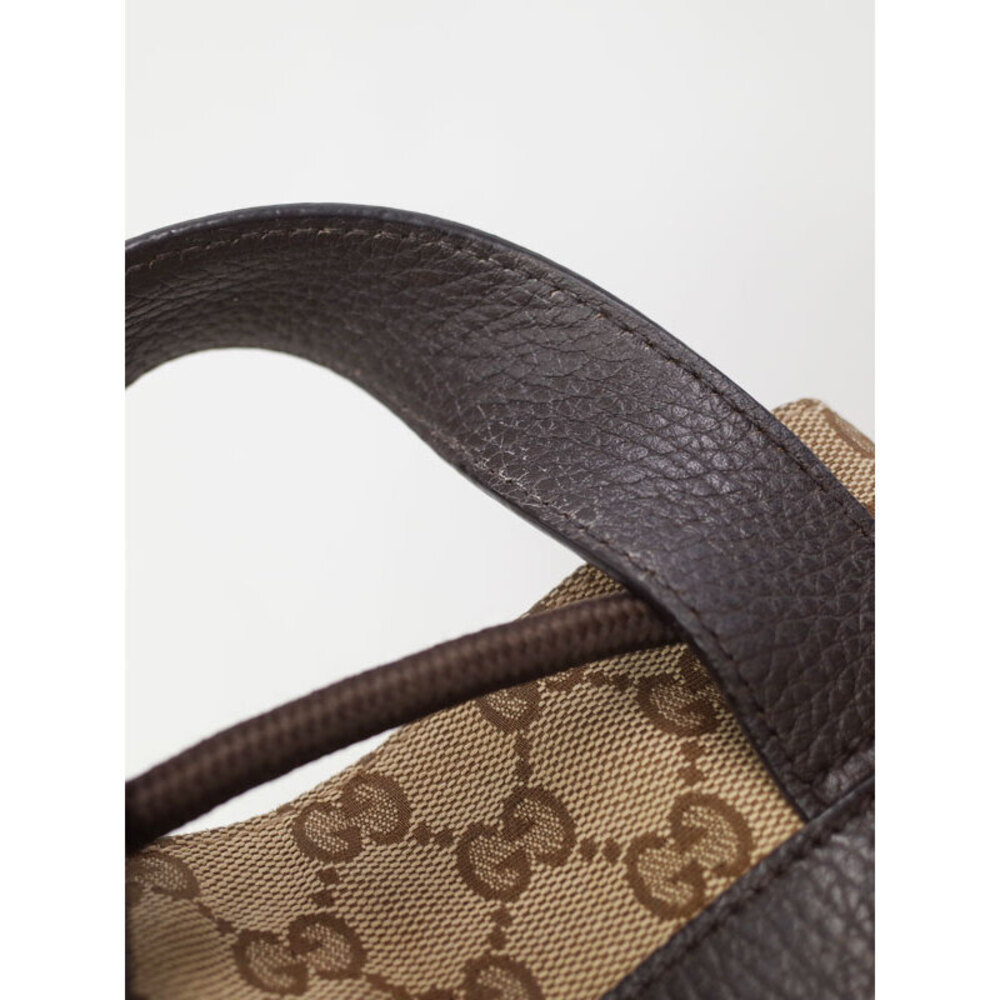 Gucci Canvas Backpack Drawstring GG - Picture 7 of 9